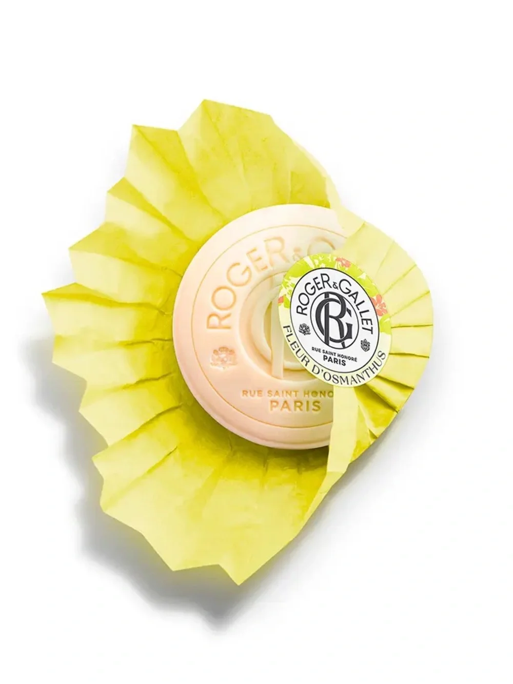 Brand New Roger & Gallet Fleur D'Osmanthus Energizing Perfumed Scented Soap